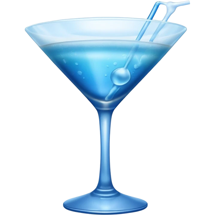 blue martini  emoji
