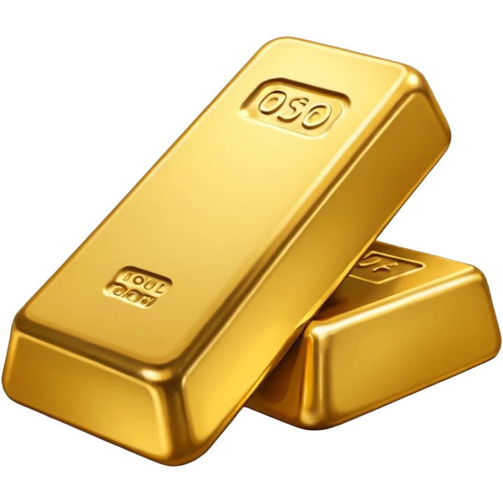 Gold bar emoji