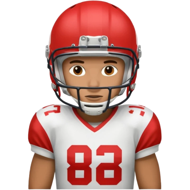 American football player emoji