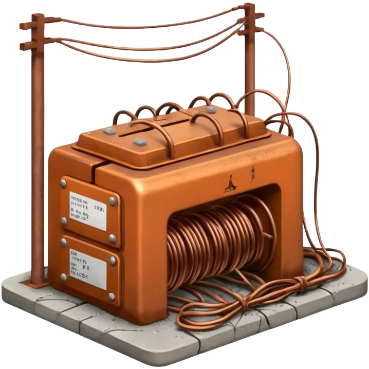 a collapsed electrical substation emoji