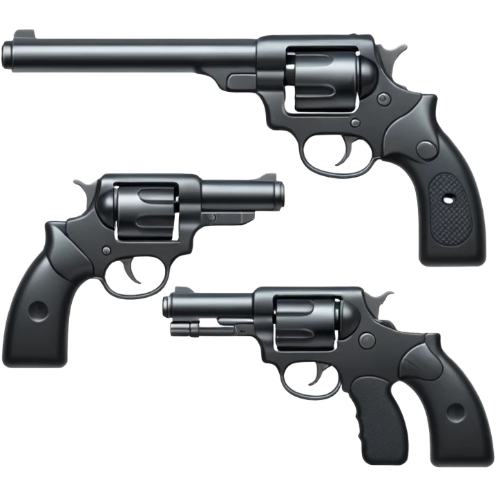 4 guns emoji