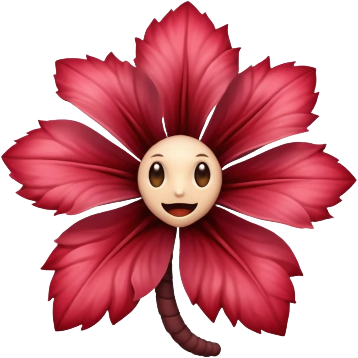  demogorgon flower head a ios emoji format emoji