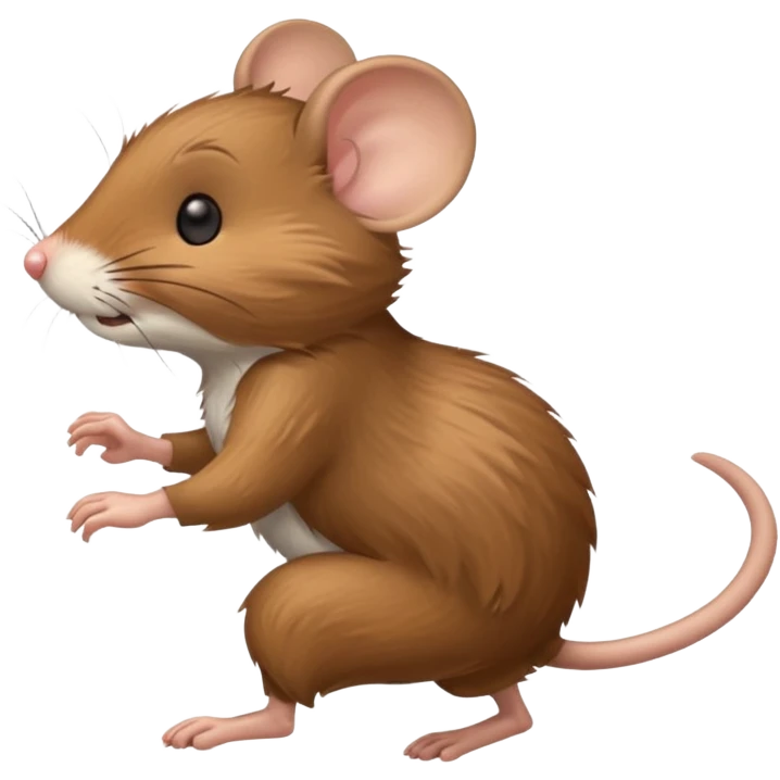 field mouse running emoji