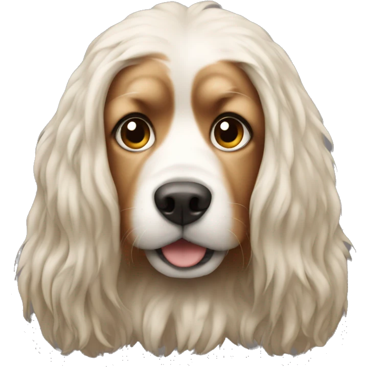 dog with long hair emoji