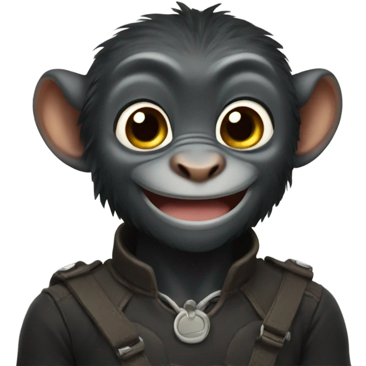 Toothless monkey  emoji