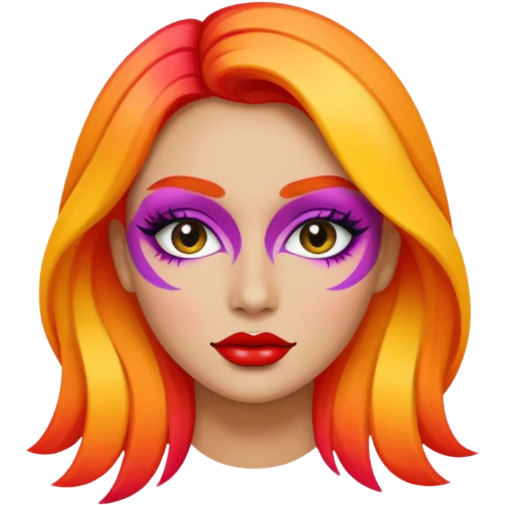 face makeup emoji