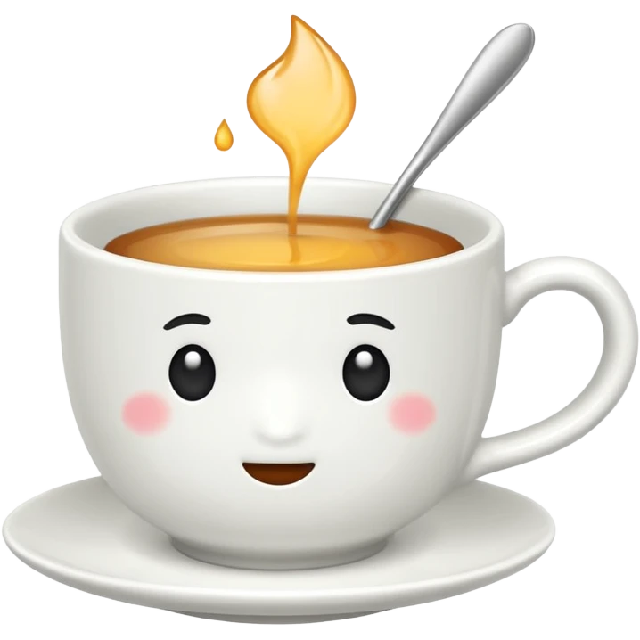 A tea cup  emoji