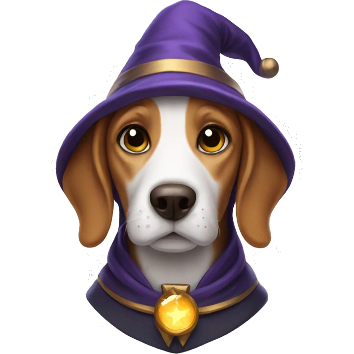 Wizard beagle  emoji
