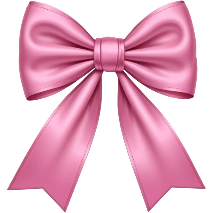 bow pink emoji