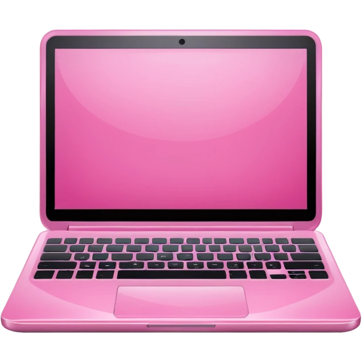 Pink Laptop emoji