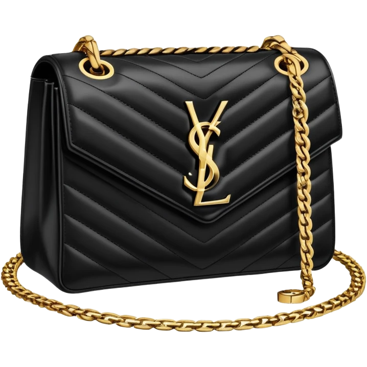 YSL bag emoji