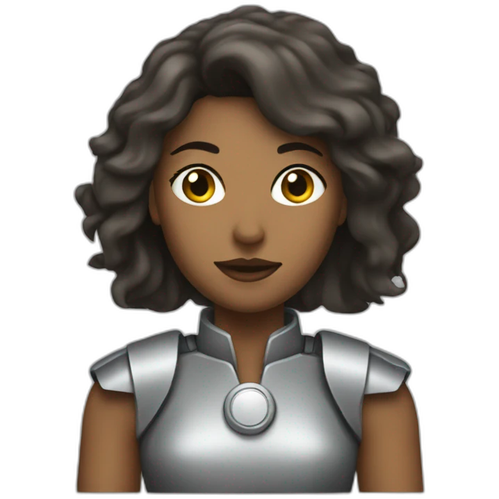 Iron woman emoji
