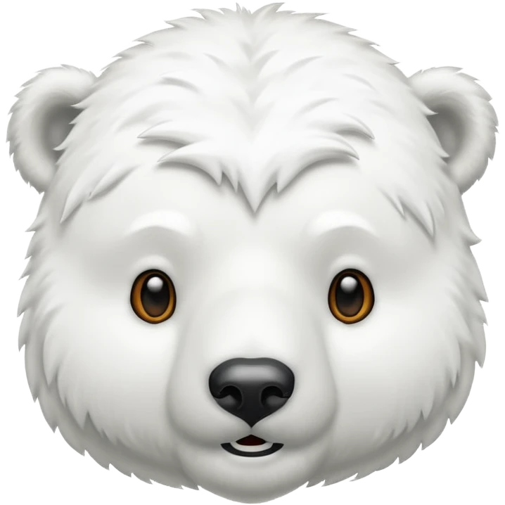 Polar bear emoji