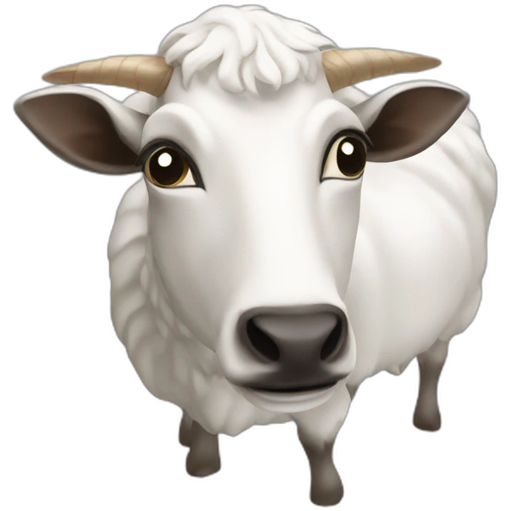 Chèvre romantique emoji