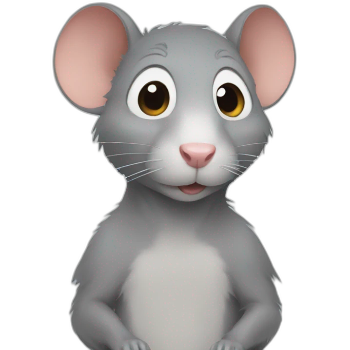 rat inspired by anime emoji