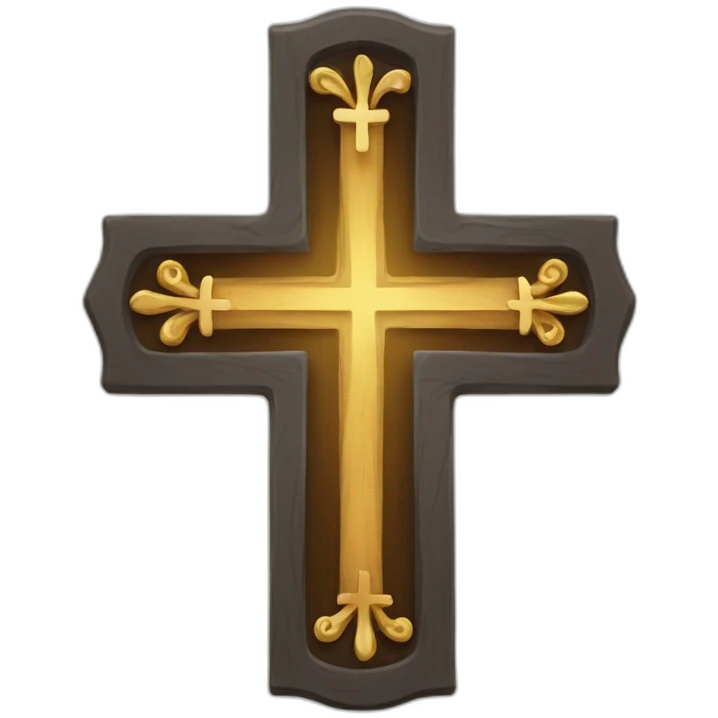The Orthodox cross emoji