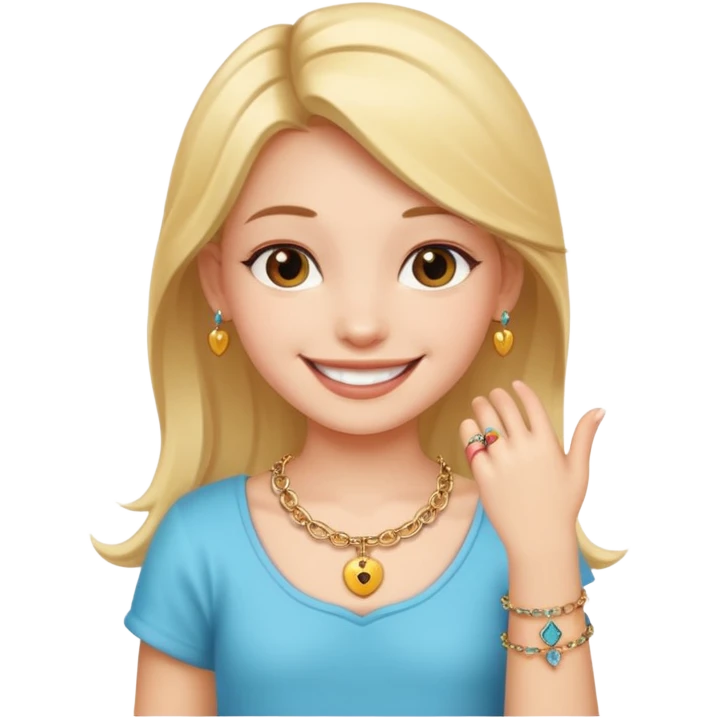Charm Bracelet Girl emoji