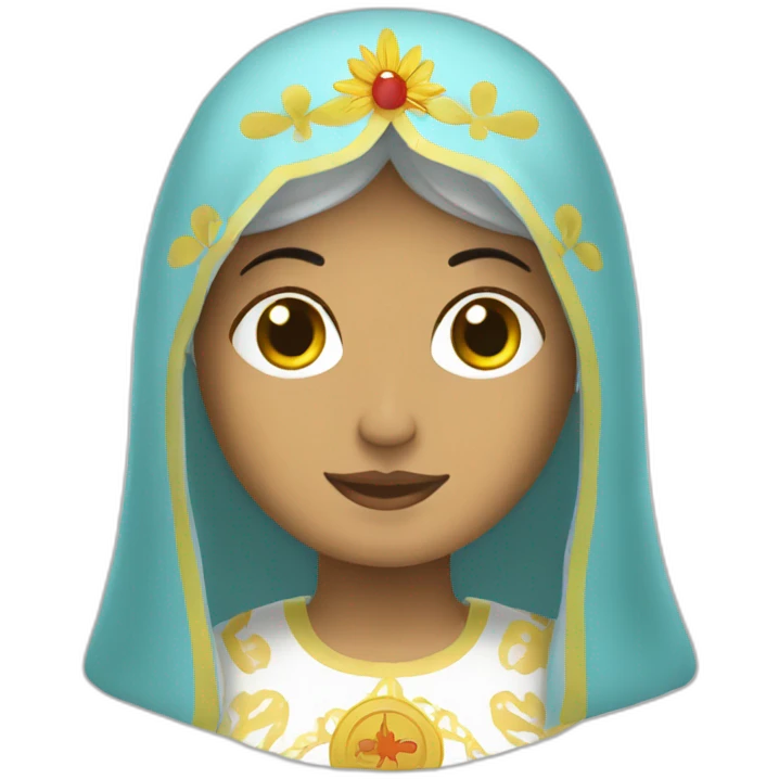 Virgen de Santeron emoji