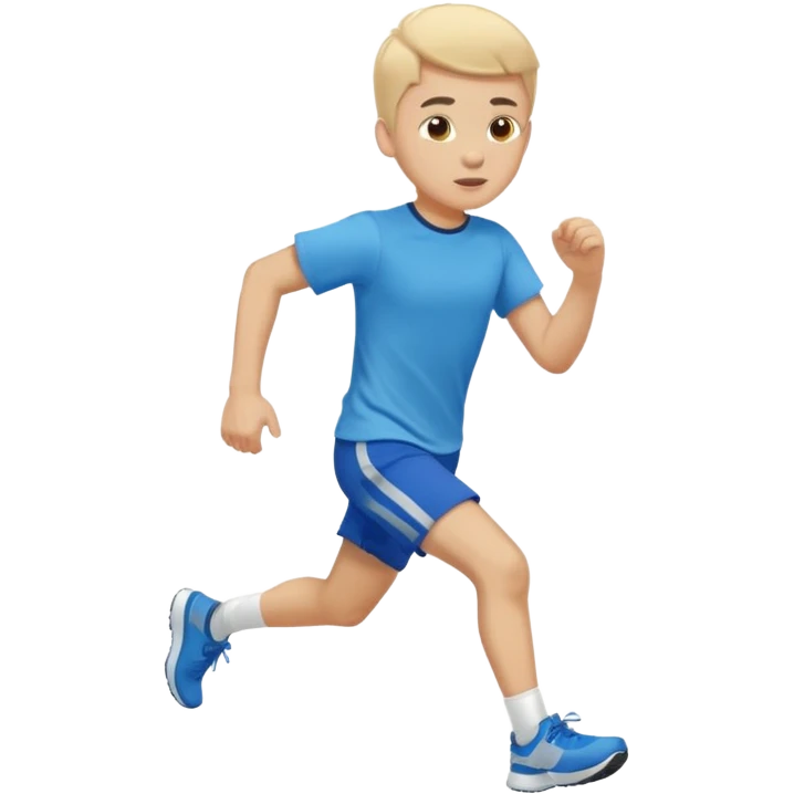 boy running emoji