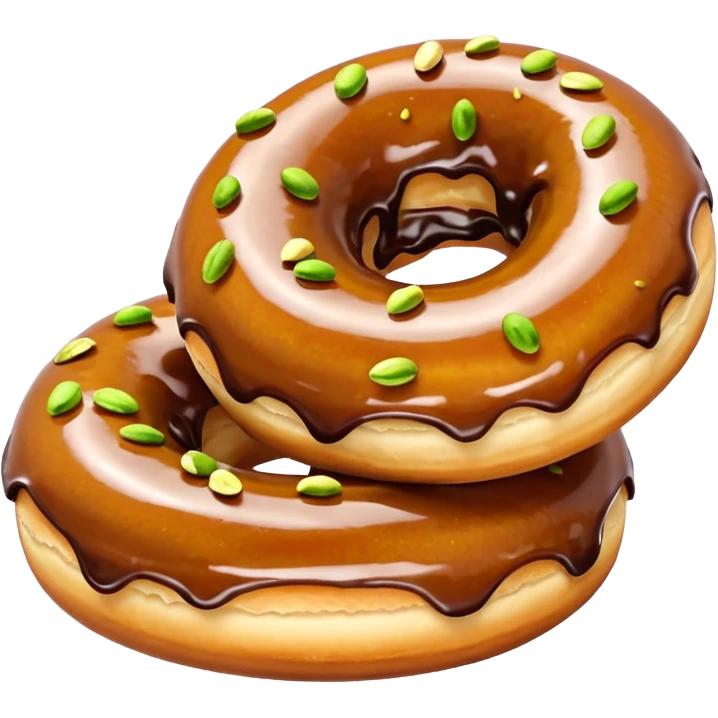 Donuts pistachios emoji