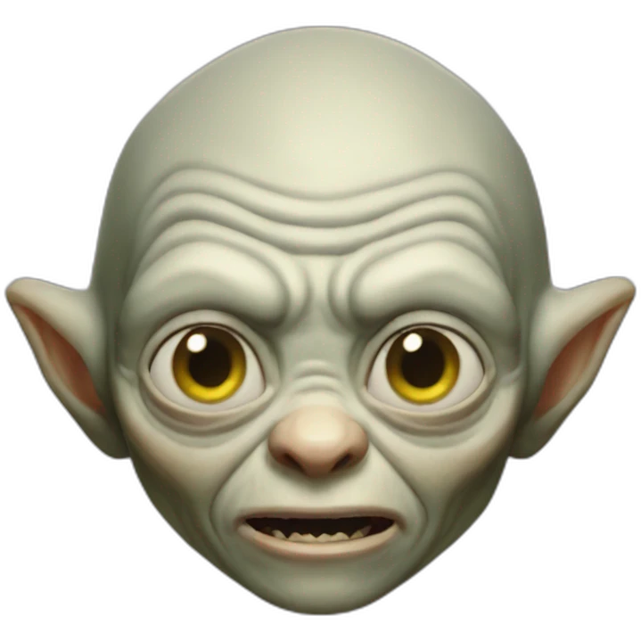 Gollum emoji