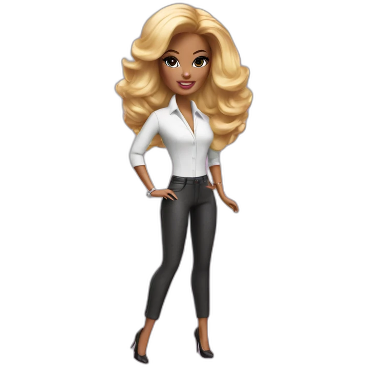 boss barbie emoji