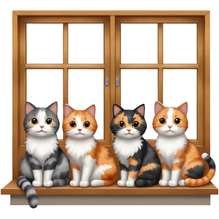 Cats on Windowsills emoji