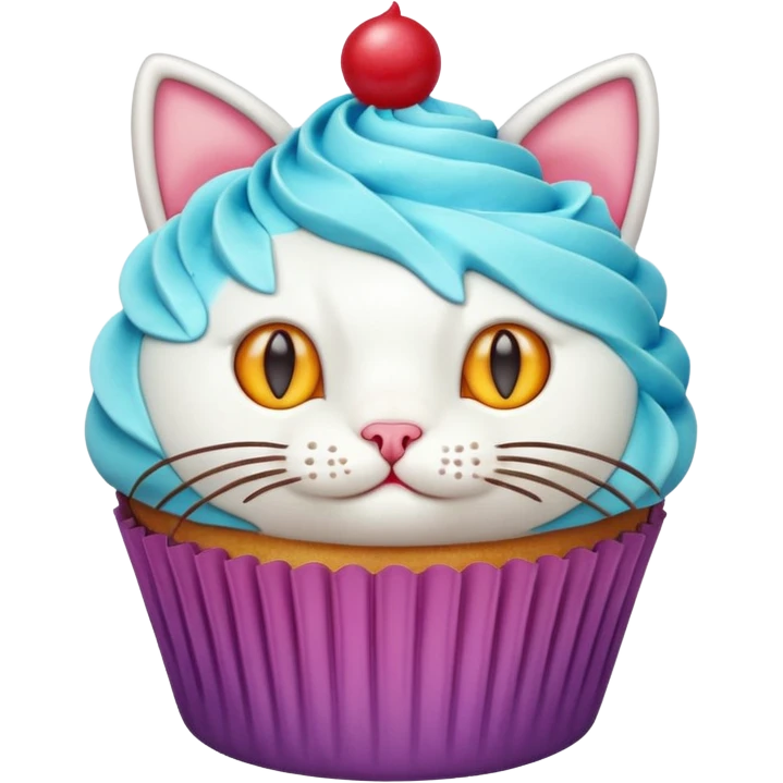 cat cupcake emoji