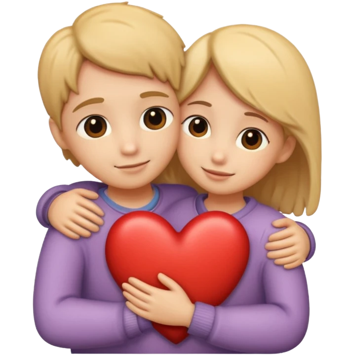 heart hug emoji