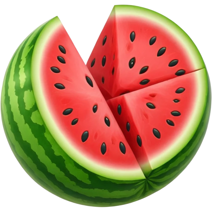 Double Watermelon joined together (NSFW) emoji