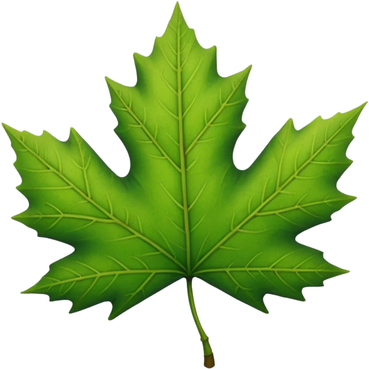 a single leaf emoji