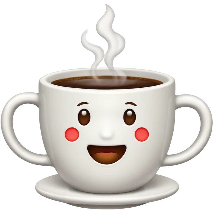 big coffee cup emoji