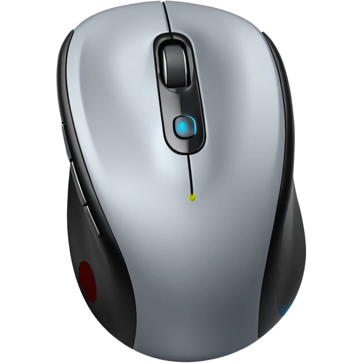 a wireless computer mouse emoji