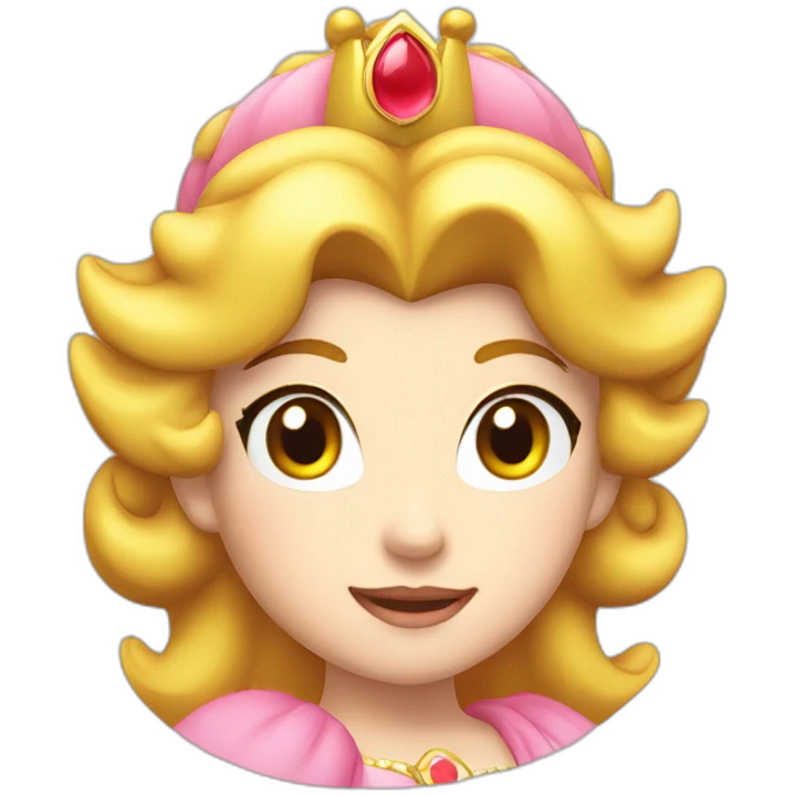Princess peach emoji