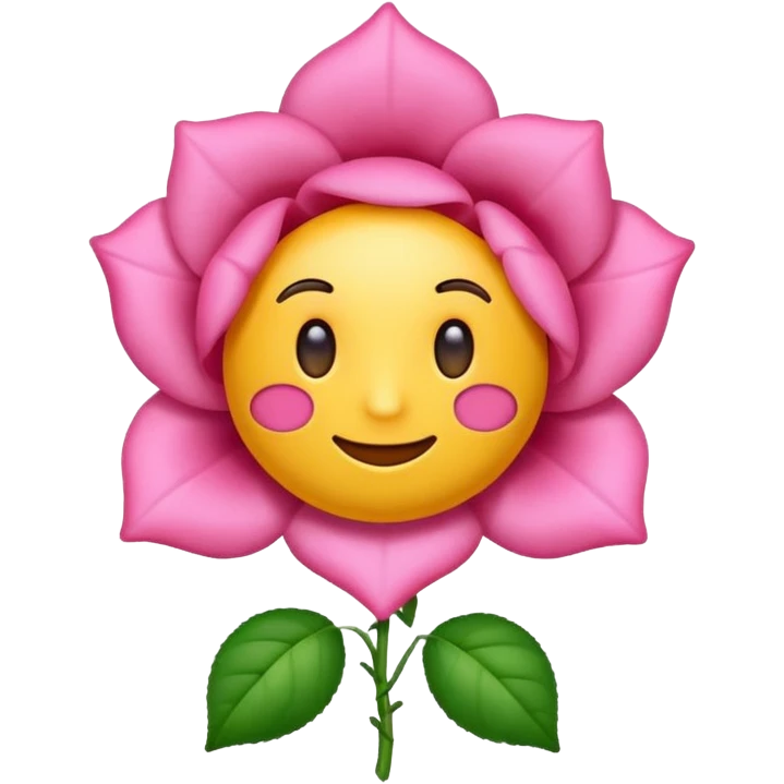 Emoji rosa emoji
