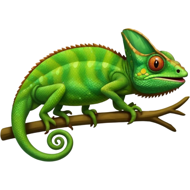 Chameleon emoji