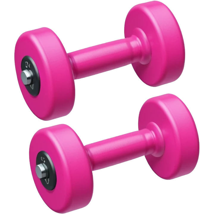 pink mini dumbbell emoji