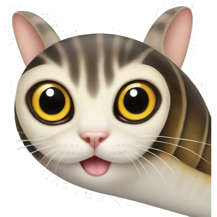 cat snail emoji