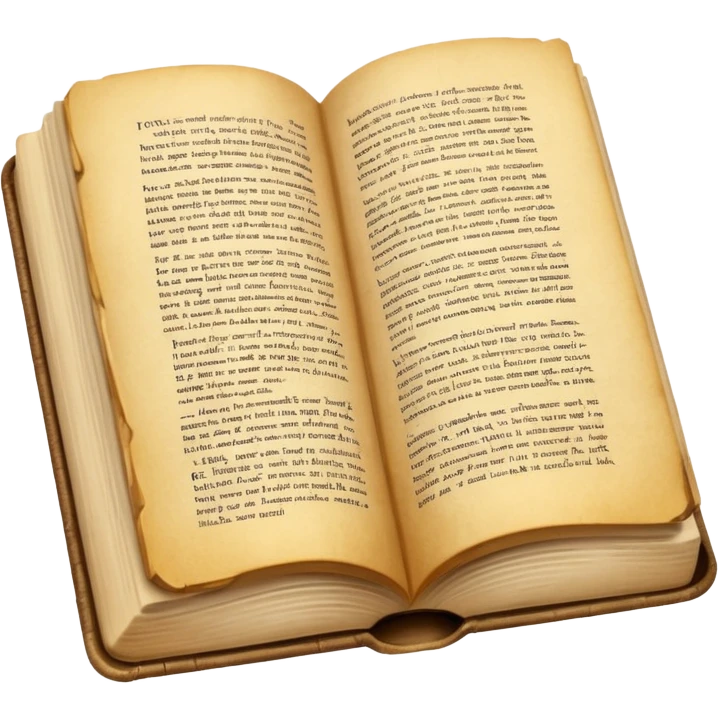 opened book emoji