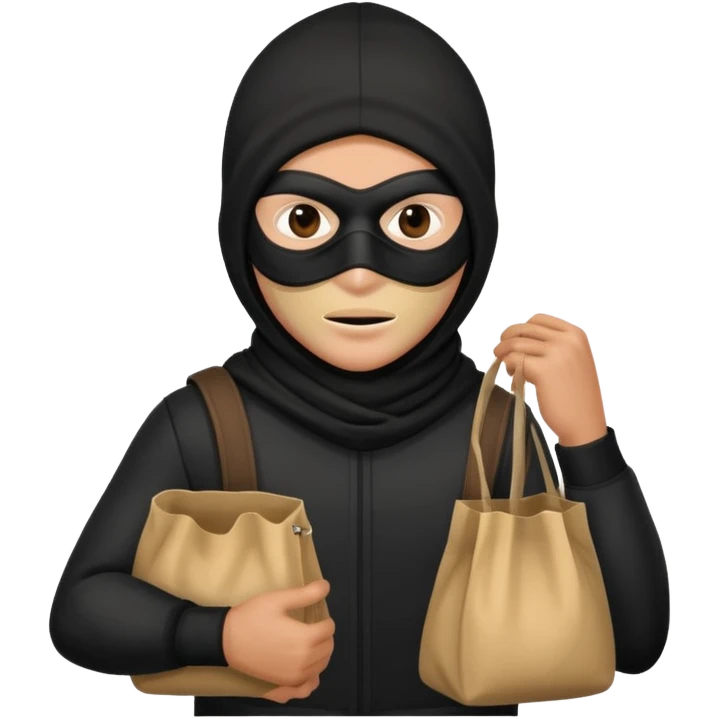 Hırsıız emoji