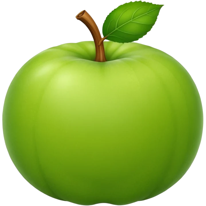 Apple Gourd emoji