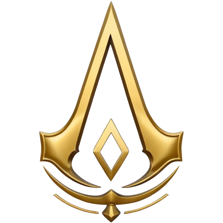 Logo assassin creed emoji