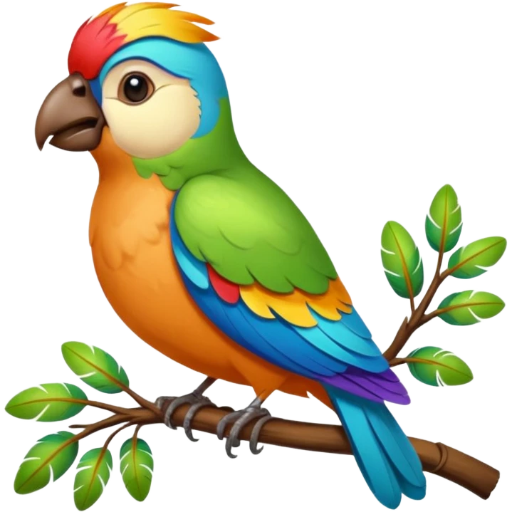 talking bird emoji