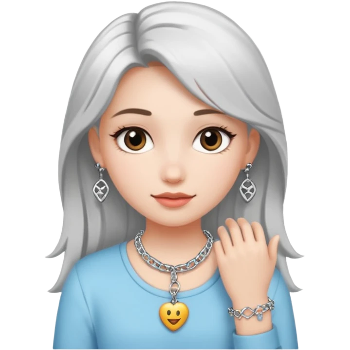 Charm Bracelet Girl emoji