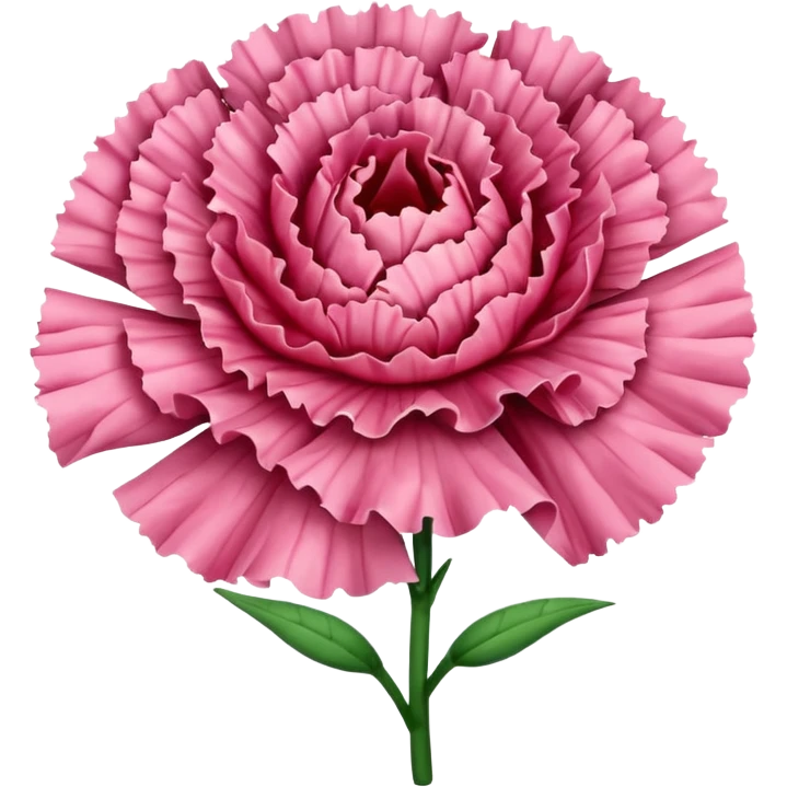 Carnation flower emoji