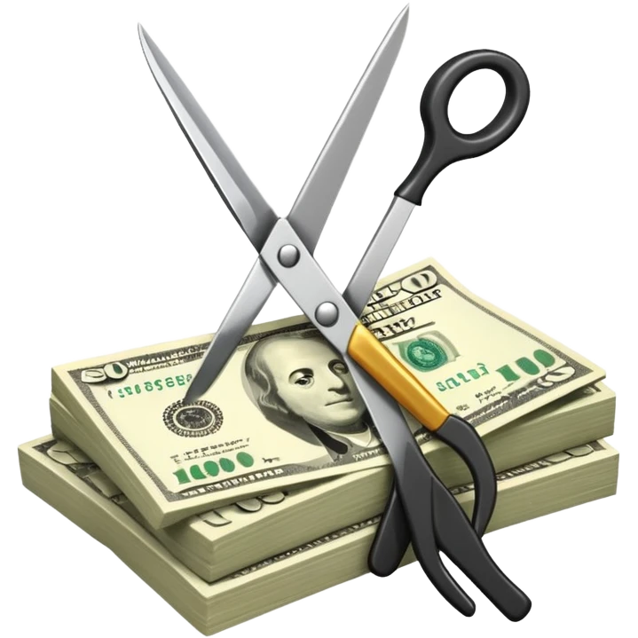 cutbacks icon emoji