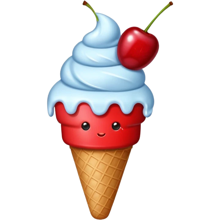 Eis mit kirsche emoji