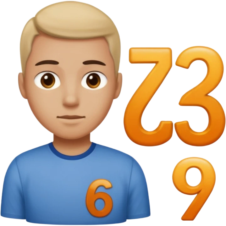 6 7 emoji