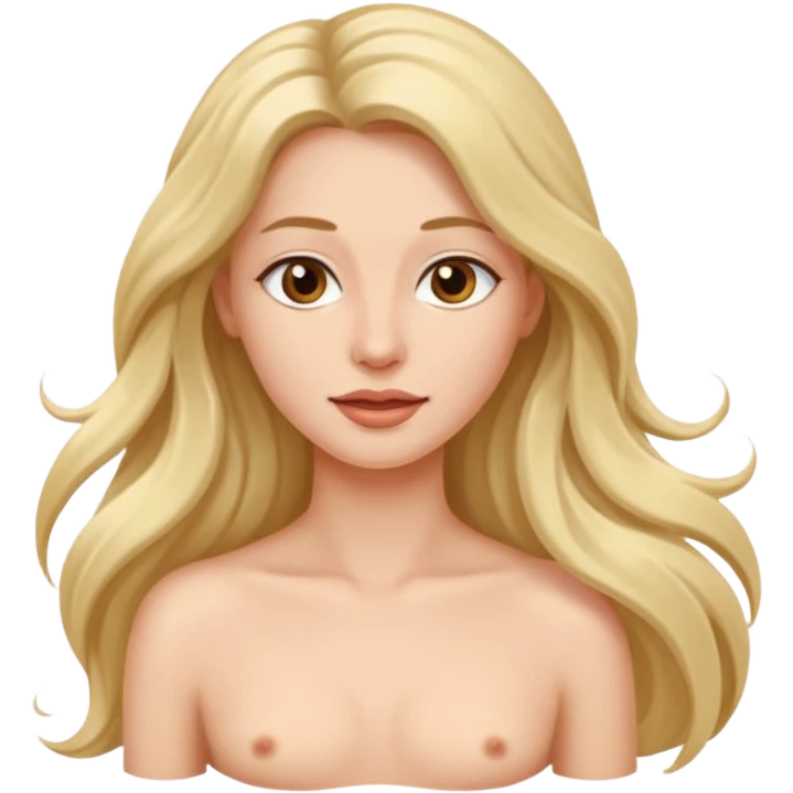 Topless woman  emoji