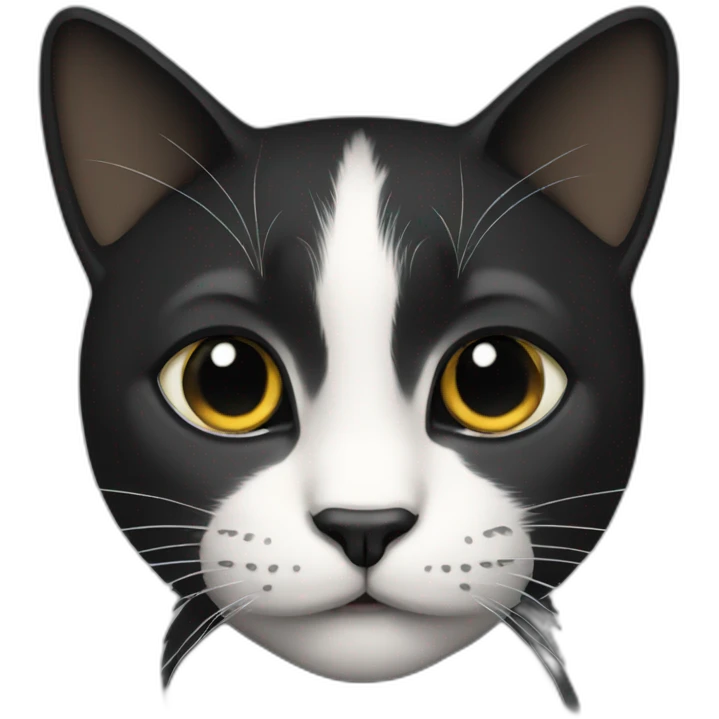black cate emoji